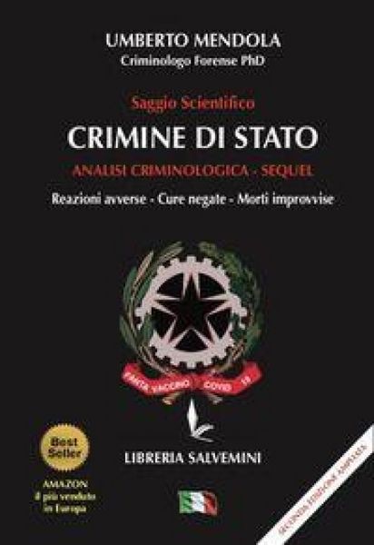 Produktbild: Crimine di Stato. Analisi criminologica. Sequel. Reazioni avverse, cure negate, morti improvvise