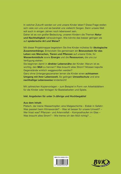 Produktbild: Kita aktiv Projektmappe Kleine Umweltsch&uuml;tzer