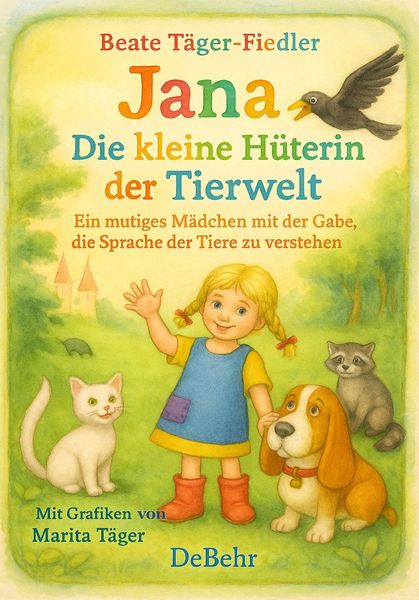 Produktbild: Jana - die kleine H&uuml;terin der Tierwelt - Ein mutiges M&auml;dchen mit der Gabe, die Sprache der Tiere zu verstehen