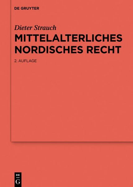 Produktbild: Mittelalterliches nordisches Recht