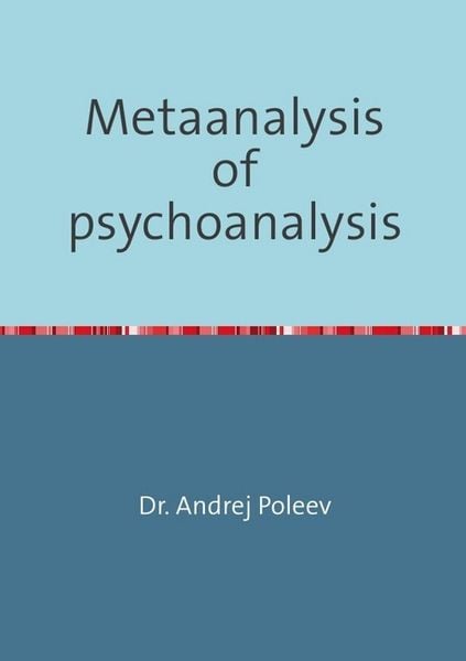 Produktbild: Metaanalysis of psychoanalysis
