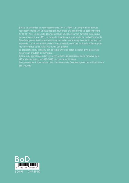 Produktbild: Who is who en Guadeloupe 1794 - 1802, civils et militaires