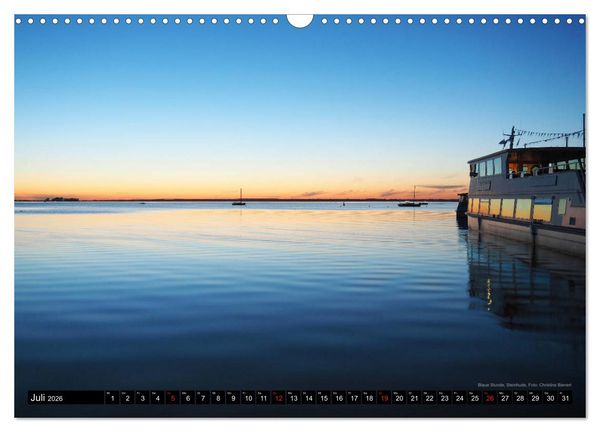 Produktbild: Steinhuder Meer, Momentaufnahmen von Christine Bienert (Wandkalender 2026 DIN A3 quer), CALVENDO Monatskalender