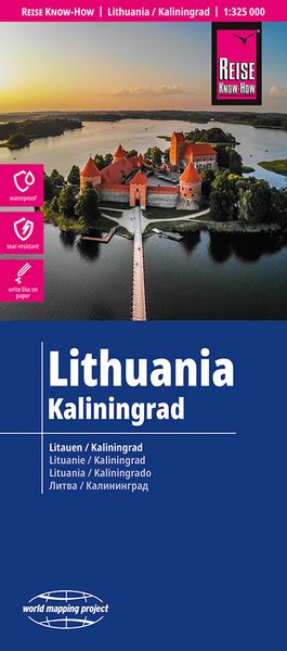 Reise Know-How Landkarte Litauen und Kaliningrad | Lithuania and Kaliningrad (1:325.000), Sonstige von , Reise Know-How Verlag Peter Rump GmbH,