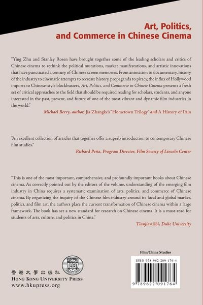 Produktbild: Art, Politics, and Commerce in Chinese Cinema