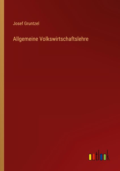 Produktbild: Allgemeine Volkswirtschaftslehre