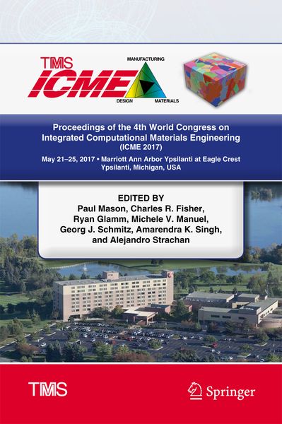 Produktbild: Proceedings of the 4th World Congress on Integrated Computational Materials Engineering (ICME 2017)