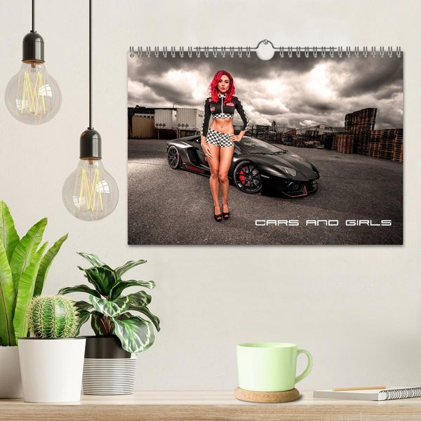 Produktbild: Cars and Girls (Wandkalender 2026 DIN A4 quer), CALVENDO Monatskalender