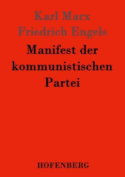 Produktbild: Manifest der kommunistischen Partei