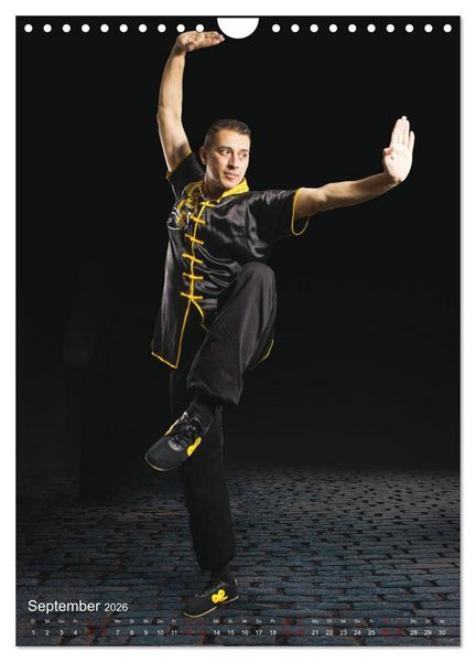 Produktbild: Kung Fu, Martial Art (Wandkalender 2026 DIN A4 hoch), CALVENDO Monatskalender