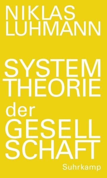 Produktbild: Systemtheorie der Gesellschaft
