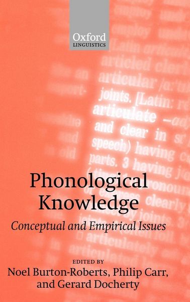 Produktbild: Phonological Knowledge