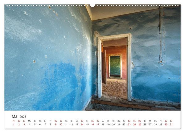 Produktbild: Kolmannskuppe Die Geisterstadt in der Sandw&uuml;ste (hochwertiger Premium Wandkalender 2026 DIN A2 quer), Kunstdruck in Hochglanz