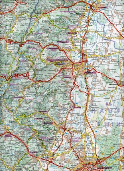 Produktbild: Michelin Oberrhein, Schwarzwald