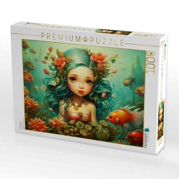 Produktbild: CALVENDO Puzzle Meerjungfrau | 1000 Teile Lege-Gr&ouml;&szlig;e 64x48cm Foto-Puzzle f&uuml;r gl&uuml;ckliche Stunden