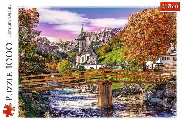 Trefl - Puzzle - Herbst in Bayern, 1000 Teile
