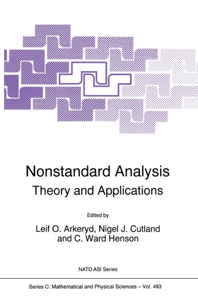 Produktbild: Nonstandard Analysis