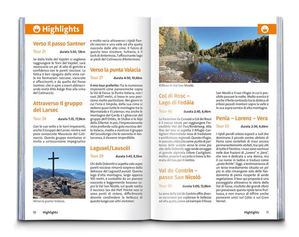 Produktbild: KOMPASS guida escursionistica Val di Fassa / Fassatal, 60 itinerari