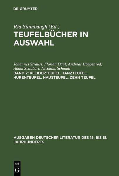 Produktbild: Kleiderteufel. Tanzteufel. Hurenteufel. Hausteufel. Zehn Teufel