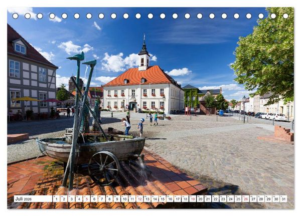 Produktbild: Die Uckermark - Eine Reise durch die Toskana des Nordens (Tischkalender 2026 DIN A5 quer), CALVENDO Monatskalender