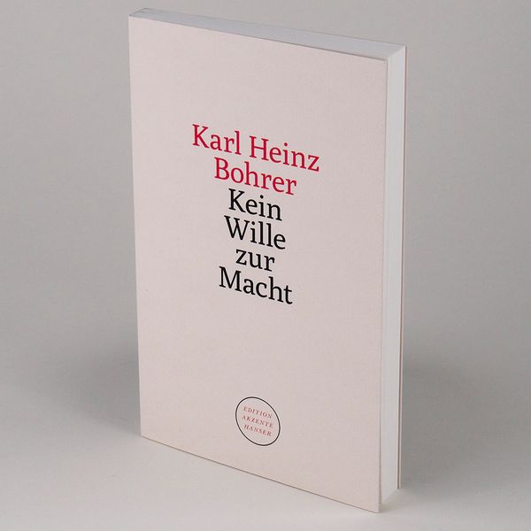 Produktbild: Kein Wille zur Macht