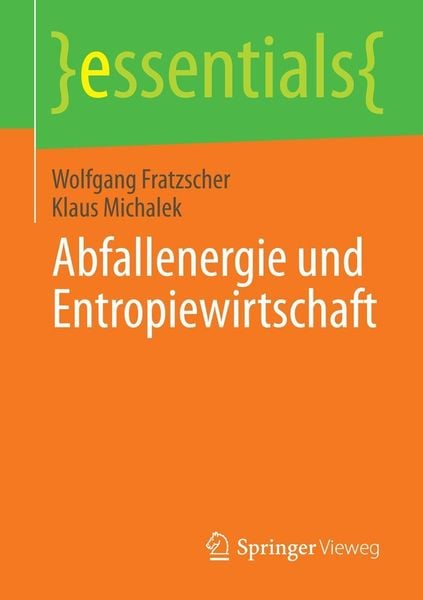 Produktbild: Abfallenergie und Entropiewirtschaft