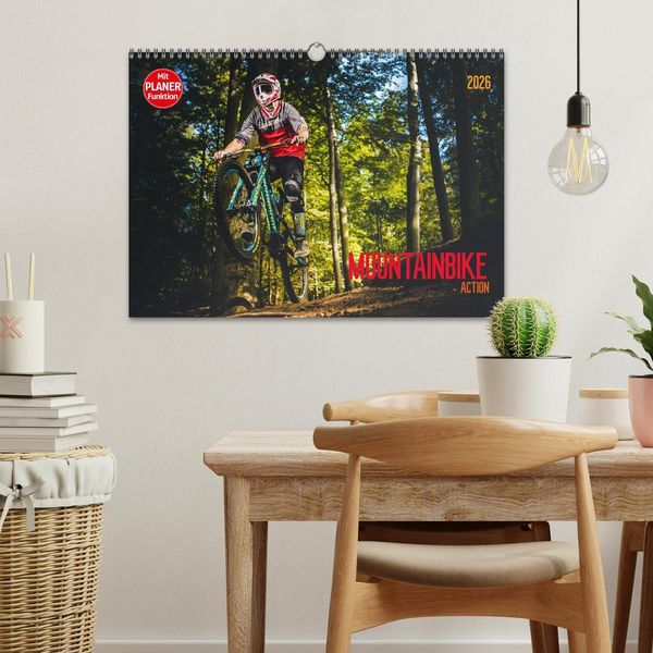 Produktbild: Mountainbike Action (Wandkalender 2026 DIN A3 quer), CALVENDO Monatskalender