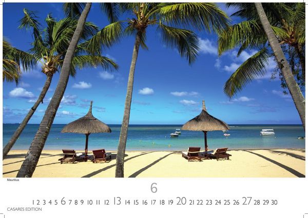 Produktbild: Trauminseln Kalender 2027 &ndash; Wandkalender | Fotokalender Naturkalender 35x50cm - Hochwertige Fotos von den sch&ouml;nsten Trauminseln weltweit &ndash; perfekt f&uuml;r Natur- und Reiseenthusiasten.