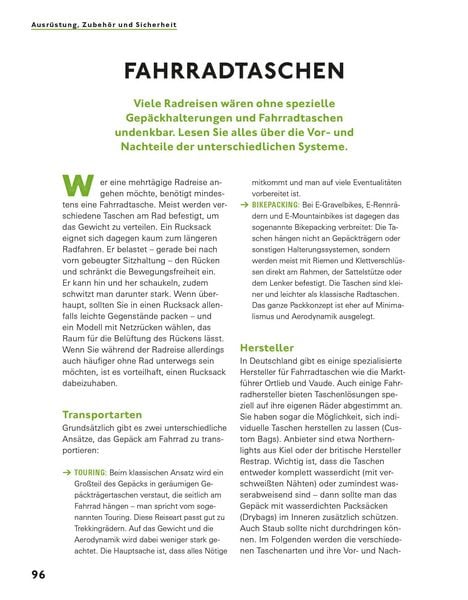 Produktbild: Radreisen mit dem E-Bike
