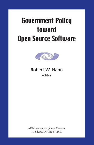 Produktbild: Government Policy toward Open Source Software