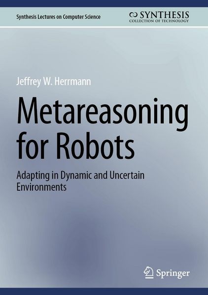 Produktbild: Metareasoning for Robots