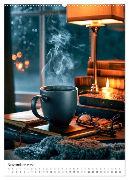 Produktbild: Kaffee - W&auml;rme f&uuml;r die Seele (Wandkalender 2027 DIN A2 hoch), CALVENDO Monatskalender