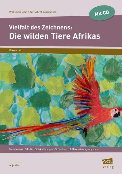 Produktbild: Vielfalt des Zeichnens: Die wilden Tiere Afrikas