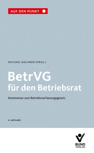 Produktbild: BetrVG f&uuml;r den Betriebsrat