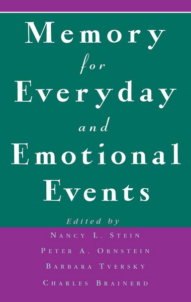 Produktbild: Memory for Everyday and Emotional Events