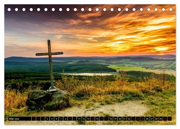 Produktbild: Unser Erzgebirge (Tischkalender 2026 DIN A5 quer), CALVENDO Monatskalender