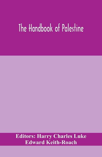 Produktbild: The Handbook Of Palestine