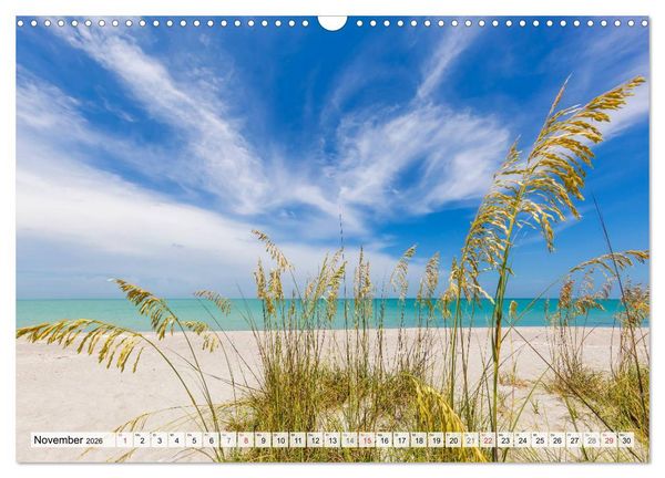 Produktbild: FLORIDA Malerischer Sonnenscheinstaat (Wandkalender 2026 DIN A3 quer), CALVENDO Monatskalender