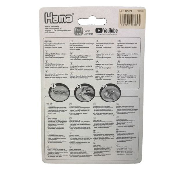 Produktbild: HAMA Maxi Blister-Packung mit 250 Perlen Hellblau