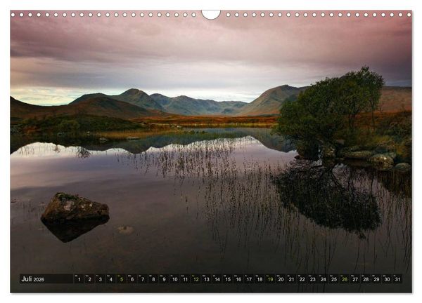 Produktbild: Traumland Schottland (Wandkalender 2026 DIN A3 quer), CALVENDO Monatskalender