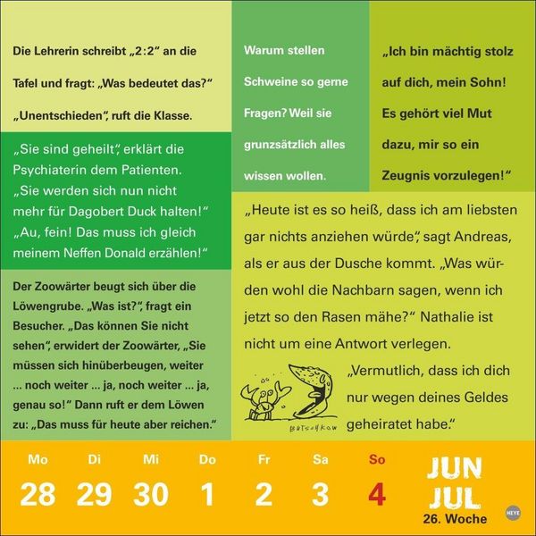 Produktbild: Witze f&uuml;rs Klo Kalender 2027