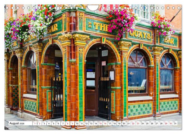 Produktbild: Dublin - Facettenreiche Metropole (Wandkalender 2026 DIN A4 quer), CALVENDO Monatskalender