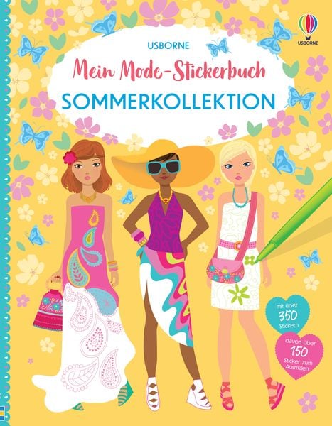 Produktbild: Mein Mode-Stickerbuch: Sommerkollektion