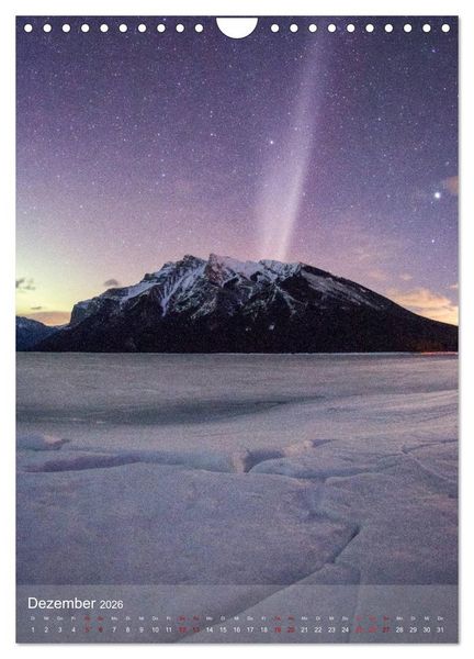 Produktbild: Die kanadischen Rockies (Wandkalender 2026 DIN A4 hoch), CALVENDO Monatskalender