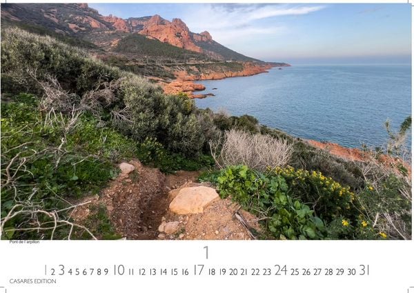 Produktbild: Cote d&Aacute;zur Kalender 2027 &ndash; Wandkalender | Fotokalender Frankreich 50x35cm - Atemberaubende Bilder der C&ocirc;te d&rsquo;Azur, Nizza, Cannes,unber&uuml;hrte Natur der franz&ouml;sische Riviera