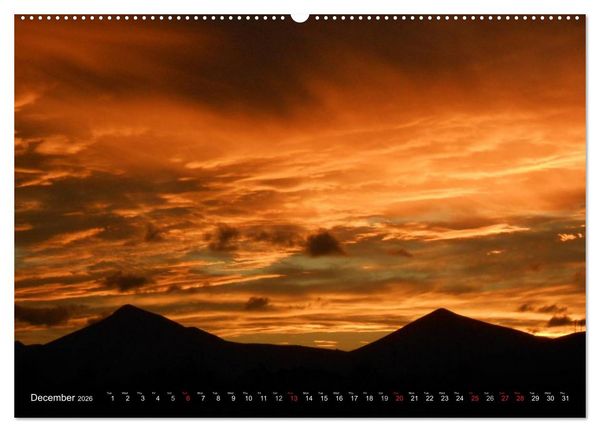 Produktbild: Lanzarote - Canary Islands (High Quality Premium Wall Calendar 2026 DIN A2 landscape),CALVENDO 12 Month Wall Calendar