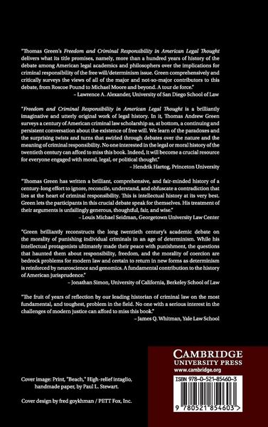 Produktbild: Freedom and Criminal Responsibility in American Legal Thought