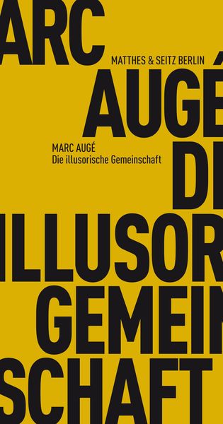 Produktbild: Die illusorische Gemeinschaft