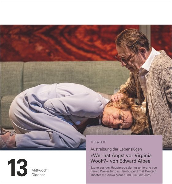 Produktbild: Literatur Tagesabrei&szlig;kalender 2027 - Kulturkalender - Autoren, Werke, H&ouml;rb&uuml;cher