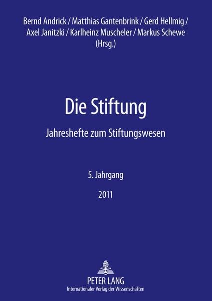 Produktbild: Die Stiftung